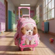 Chimola Mochila Escolar Con Carro 18 Pulgadas Poodle