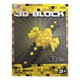 Espada Pixelada 3d De Bloques Para Armar 42 Piezas Minecraft Amarillo