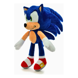 Peluche Sonic 40 Cm, Relleno Hipoalergénico - Phi Phi Toys
