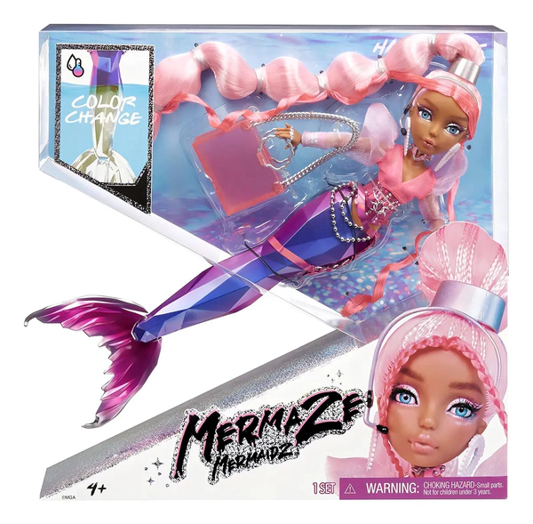 Muñeca Sirena Mermaze Mermaidz Color Change Harmonique Wabro