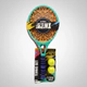 Set Raqueta De Tenis Liviana Con 2 Pelotas Incluidas