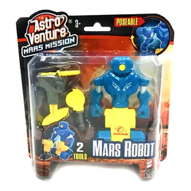 Figura Robot Mision Marte Con Herramientas Astro Venture