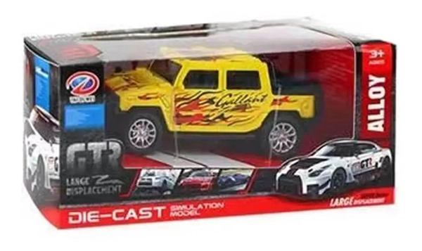 Camioneta 4x4 Metalica Escala 1:43 Pullback Coleccionable