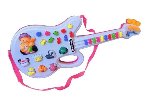 Guitarra Musical Con Sonido De Animales Juguetes Bebe