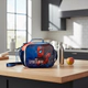 Lunchera Spiderman Heroe Escolar Térmica Infantil Wabro Azul Spiderman Héroe