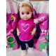 Set Peluqueria De Mila Con Accesorios 40cm Original Cariñito