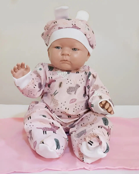 Bebe Reborn Bebote Real Muñeco 1 Kilo 45cm Cert Nacimiento