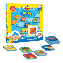 Memo Juego Memotest Plim Plim Fichas Grandes Tapimovil