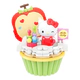 Hello Kitty Cupcake Figura 18cm Set Para Armar Colección