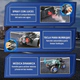 Bubble Smart Car Lanza Humo Y Burbujas Gira 360 Auto R/c