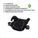 Booster Silla De Auto Sin Respaldo 2 Portavasos 15 Kgs