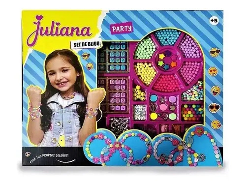 Juliana Set Bijou Party Crea Tu Propio Diseño De Pulseras