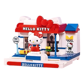 Playset Street Cabaña Astrológica Kuromi hello Kitty