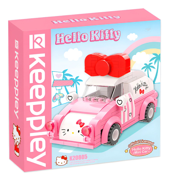 Bloques Auto Hello Kitty Wabro 56384 Cantidad De Piezas 0