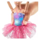 Barbie Fantasía Muñeca Bailarina Luces Brillantes Tutú Rosa Mattel