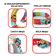 Pista De Carrera Flexible 92 Pz Con Auto Desmontable Con Luz