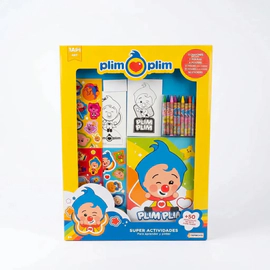 Set De Arte De Plim Plim +50 Super Actividades Para Colorear