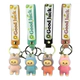 Llavero Labubu Toyz Suave Peluche Con Cinta