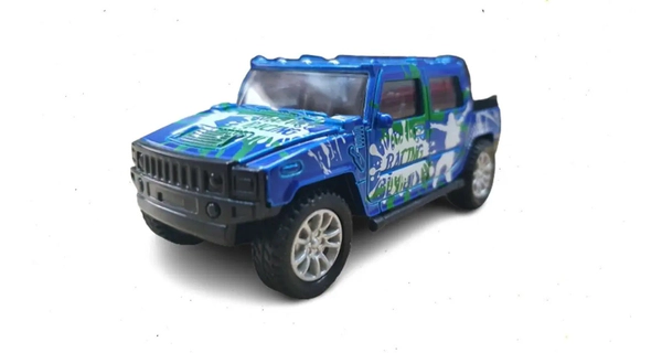 Camioneta 4x4 De Monster Metalica Escala 1:43 Pullback