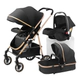 Cochecito D Paseo Odda 3 En 1 Con Huevito Compacto Rebatible