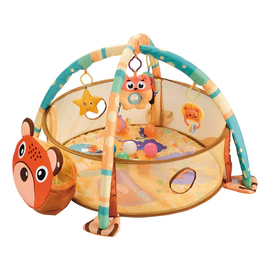 Gimnasio Manta Pelotero Tortuga Oso Bebe 3 En 1 Desmontable
