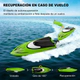 Lancha Cocodrilo 2 En 1 Speedboat Con Control Remoto Niños