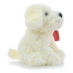 Peluche Perros Sentados Suaves 20cm. Phi Phi Toys Blanco