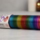 Resorte Arcoiris Metálico Juguete Antiestrés Espiral Grande