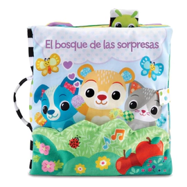 Libro Sensorial Vtech El Bosque De Las Sorpresas 3-24m