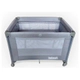 Cuna Bebesit Transportable Gris Corralito Con Ruedas