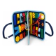 Tablero Libro Sensorial De Tela Didáctico Montessori