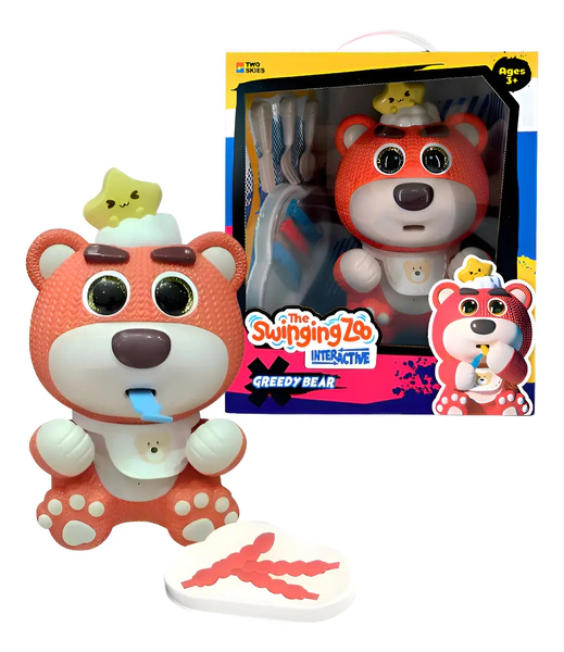 Oso Goloso Swinging Zoo Interactivo Canciones Repite Y Come