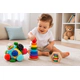 Juguete Montessori Bebé Sensorial Madera Encastre 3 En 1