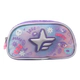 Cartuchera Star Footy Doble Cierre Hologram Luz Led