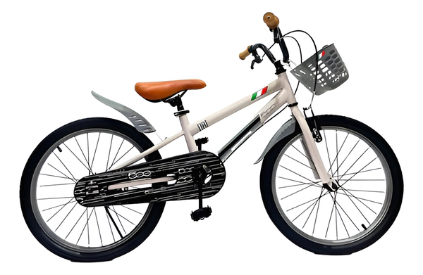 Bicicleta Retro Fiat Rodado 20 Con Canasto De Paseo Dencar