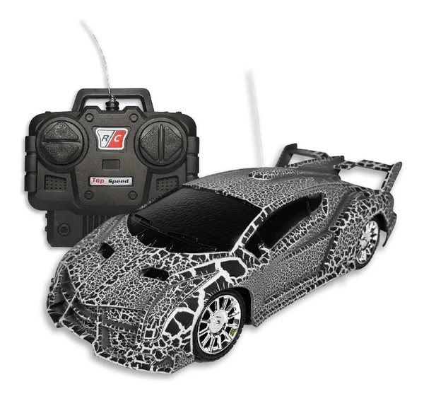 Auto A Radio Control Con Comando Completo Escala1:24