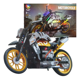 Moto Armable Bloques De Construccion 447 Piezas Motorcycle