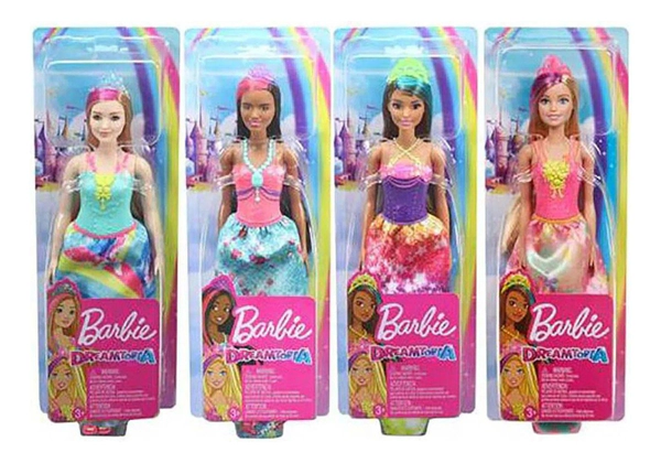Barbie Dreamtopia Princesa Con Corona Original Mattel