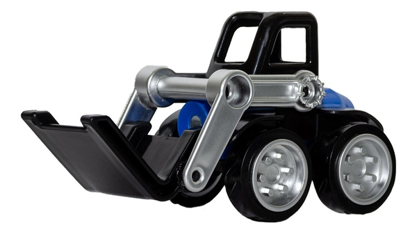 Camion Pala Mecanica Para Armar Con Bloques De Encastre