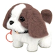 Peluche De Perro Con Correa Y Casita Transportadora A Pilas