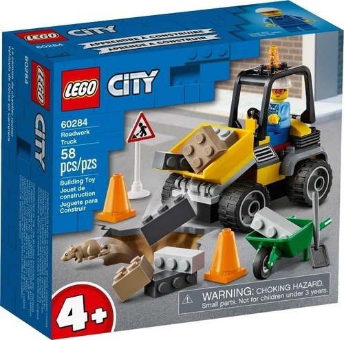 Lego City - Vehículo De Obras En Carretera Bloques