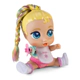 Super Cute Regi Glitzy Cool Muñeca Con Mamadera Luz Y Sonido