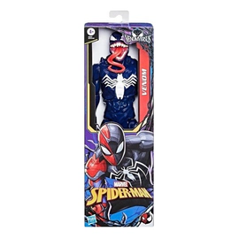 Muñeco Hombre Araña Spiderman 29cm Series Titan Heroes Venom