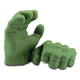 Puños Gigantes De Goma Verdes Hand Stays Monstruo Simil Hulk