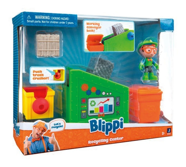 Blippi Contenedor Residuo Adventures Playset Original Wabro