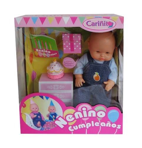 Bebote Nenino Cumpleaños De Cariñito 40 Cm