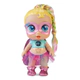 Super Cute Regi Glitzy Cool Muñeca Con Mamadera Luz Y Sonido