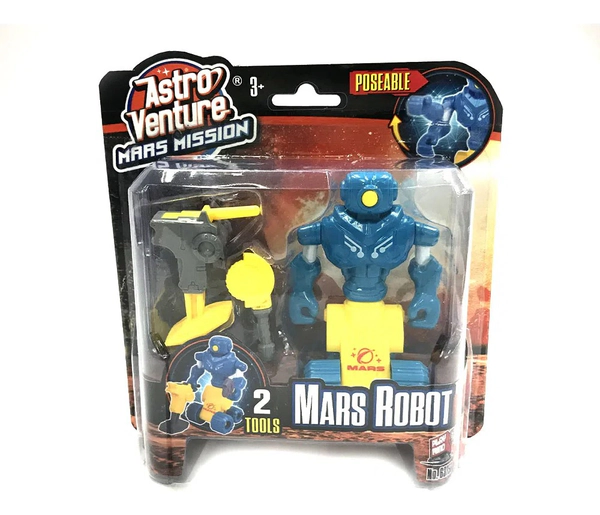 Figura Robot Mision Marte Con Herramientas Astro Venture