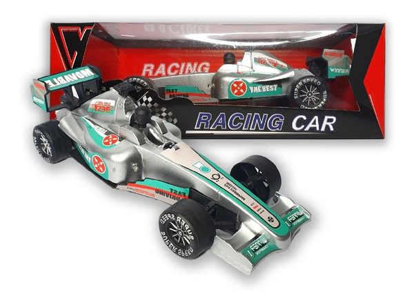 Auto De Juguete Carrera Formula 1 Fricción Sonidos Y Luz