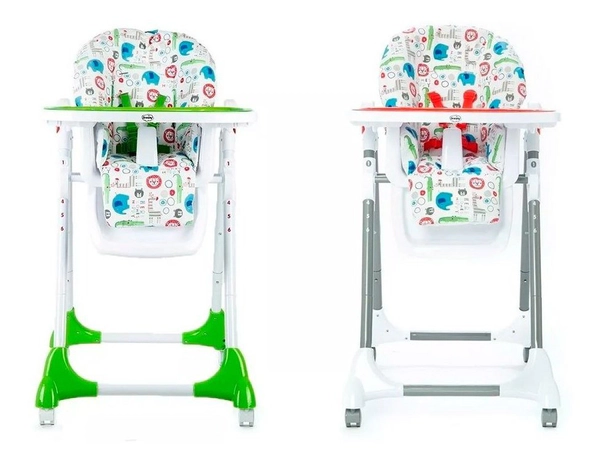 Silla Comer Bebe Plegable 6 Posiciones Dreams Bandeja Doble